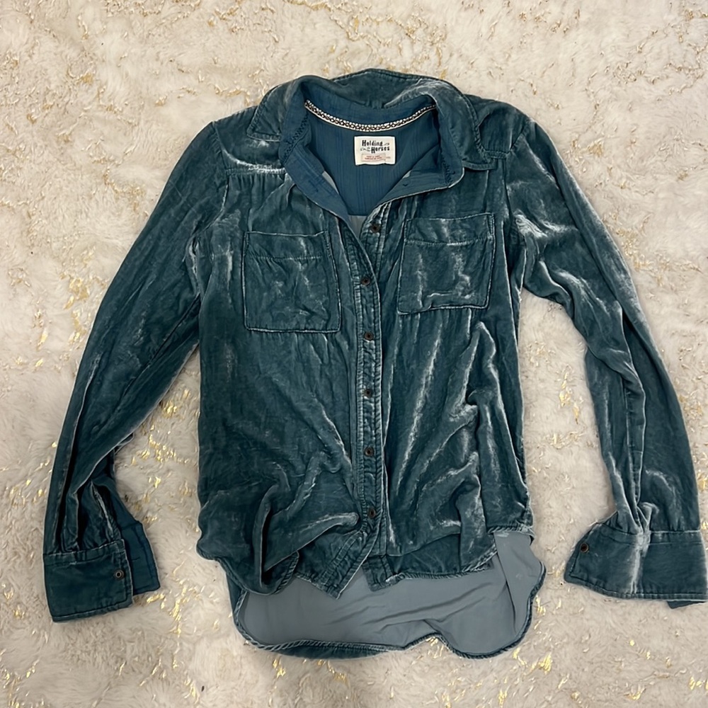 Velvet anthro shirt - Picture 5 of 6